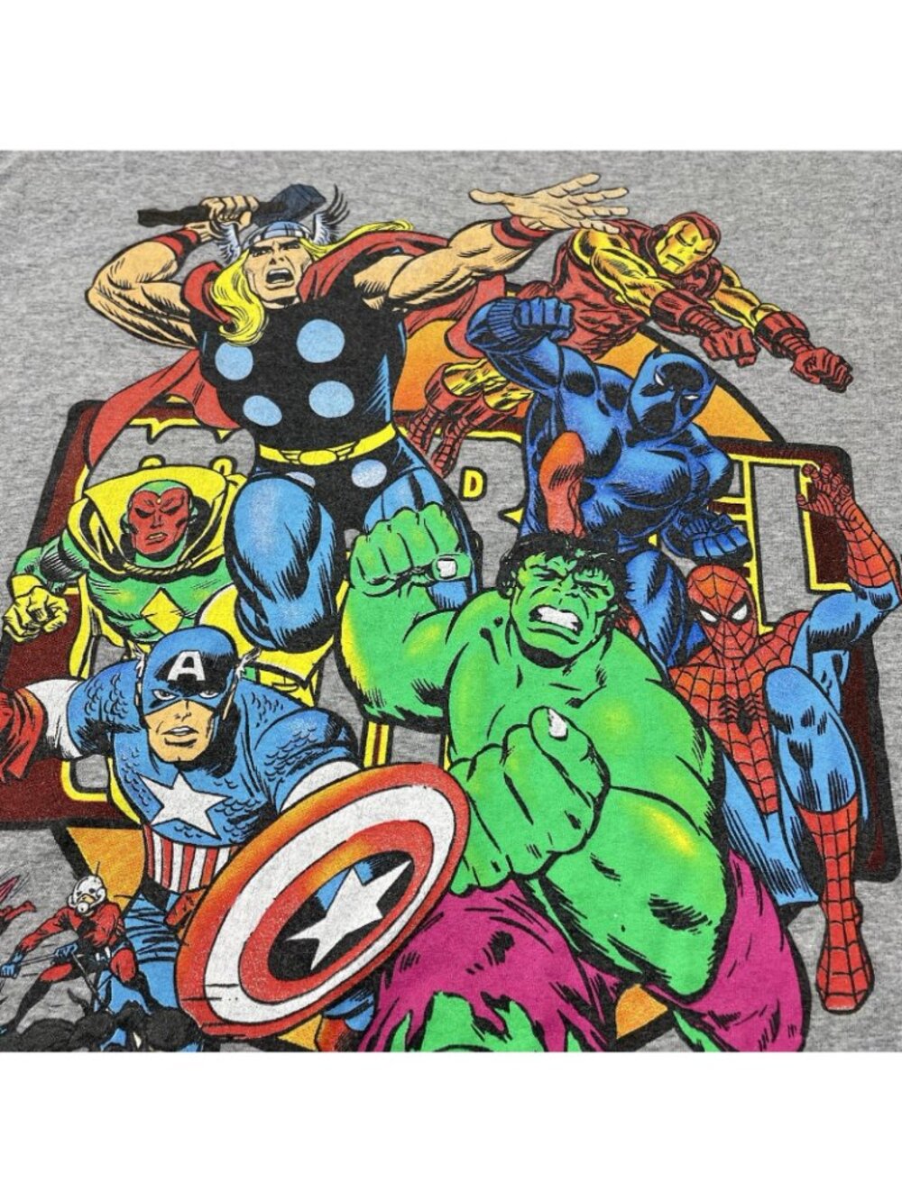 Marvel Superheroes Movie TShirt Men Size 2XL Main Character Fandom Graphic Nerdy - Picture 4 of 10
